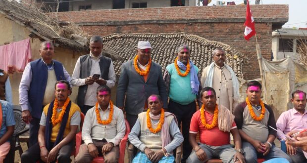 वृन्दावन ८ आँकरपाथरमा बुधवार आयोजित पार्टी प्रवेश कार्यक्रम सम्पन्न