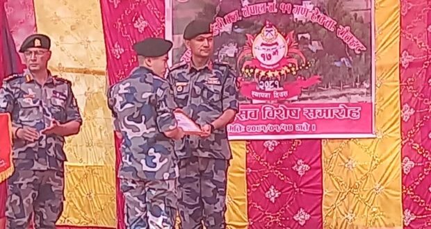 शान्ति सुरक्षा सँगै सिमा अतिक्रमण र सिमा स्तंभ रक्षा समेत गरेका छाै: – सशस्त्र प्रहरी महानिरिक्षक शाह