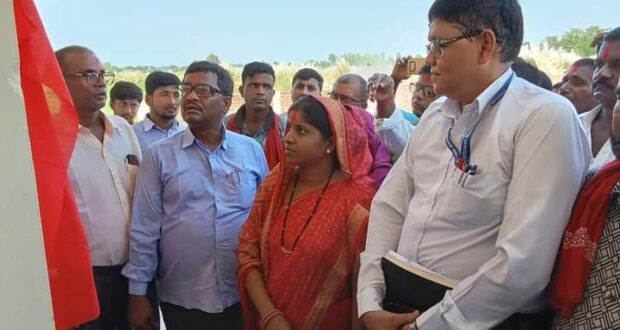 वृन्दावनका नगर प्रमुख कुर्मिको एक पछि अर्को सराहनीय कार्य, रमौलीमा स्वास्थ्य चौकी भवनको उद्घाटन ।