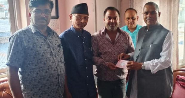 नेविसंघ का पूर्व केन्द्रिय सदस्य नेता राजाबाबु साह जसपा नेपालमा प्रवेश