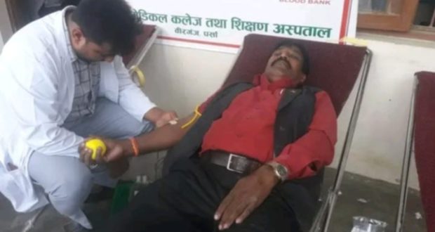 नेशनल मेडिकल कलेज तथा बारागढी गा.पा.को सहकार्यमा निःशुल्क स्वास्थ्य परीक्षण तथा रक्तदान कार्यक्रम