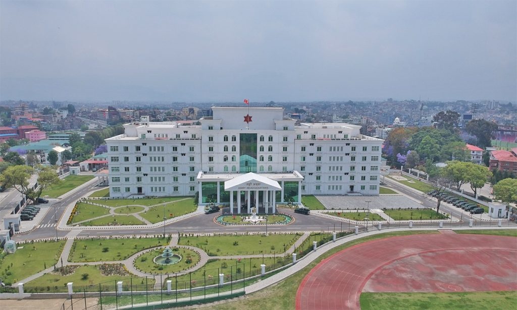 नेपाली सेनाद्वारा संयमता अपनाउन सबैमा अपिल