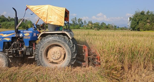 धानखेतीमा प्रविधिको उपयोग बढ्दै, किसानलाई सहज