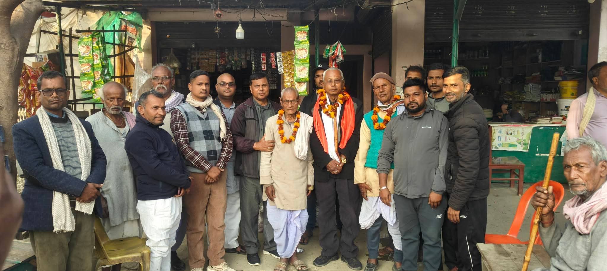 रौतहट क्षेत्र नं. ३ मा जसपा नेपालका उम्मेदवार गोबिन्द चौधरीद्वारा जनतासँग भेटघाट