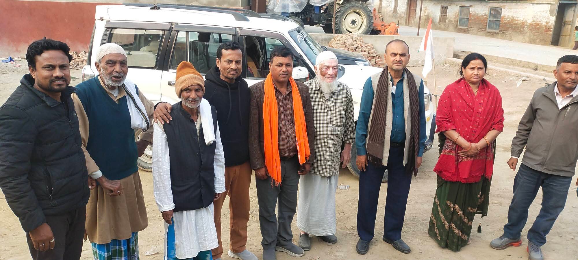 “सबैको साथ, सबैको विकास” रौतहट-२ मा जसपा नेपालका उम्मेदवार राम अशिष राय यादवको जनसम्पर्क तीव्र