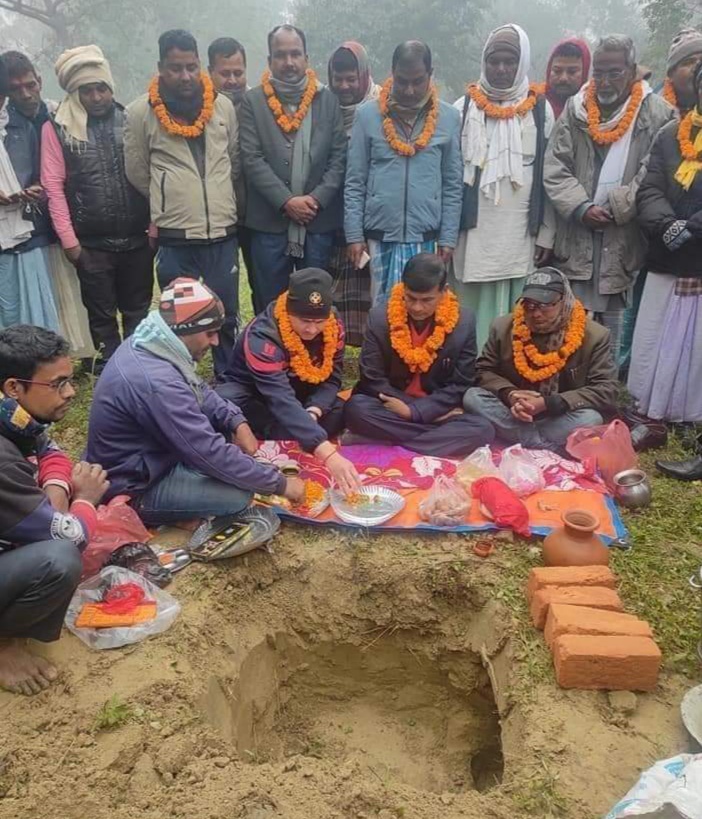 परोहा नपाको मेयर वकिलद्वारा अपांगता भएका बालबालिकाका लागि विद्यालय भवन शिलान्यास