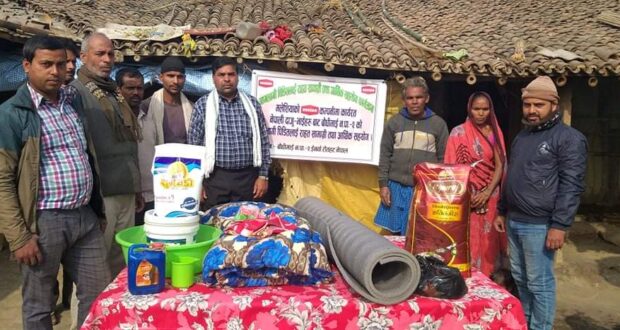 इनरवाका आगलागी पीडितलाइ मलेसियामा कार्यरत नेपाली कामदारहरूले गरे राहत सहयोग