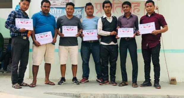 गुजरा नगरपालिका २ स्थित स्वास्थ्य चौकीमा शुक्रबार रक्तदान कार्यक्रम सम्पन्न