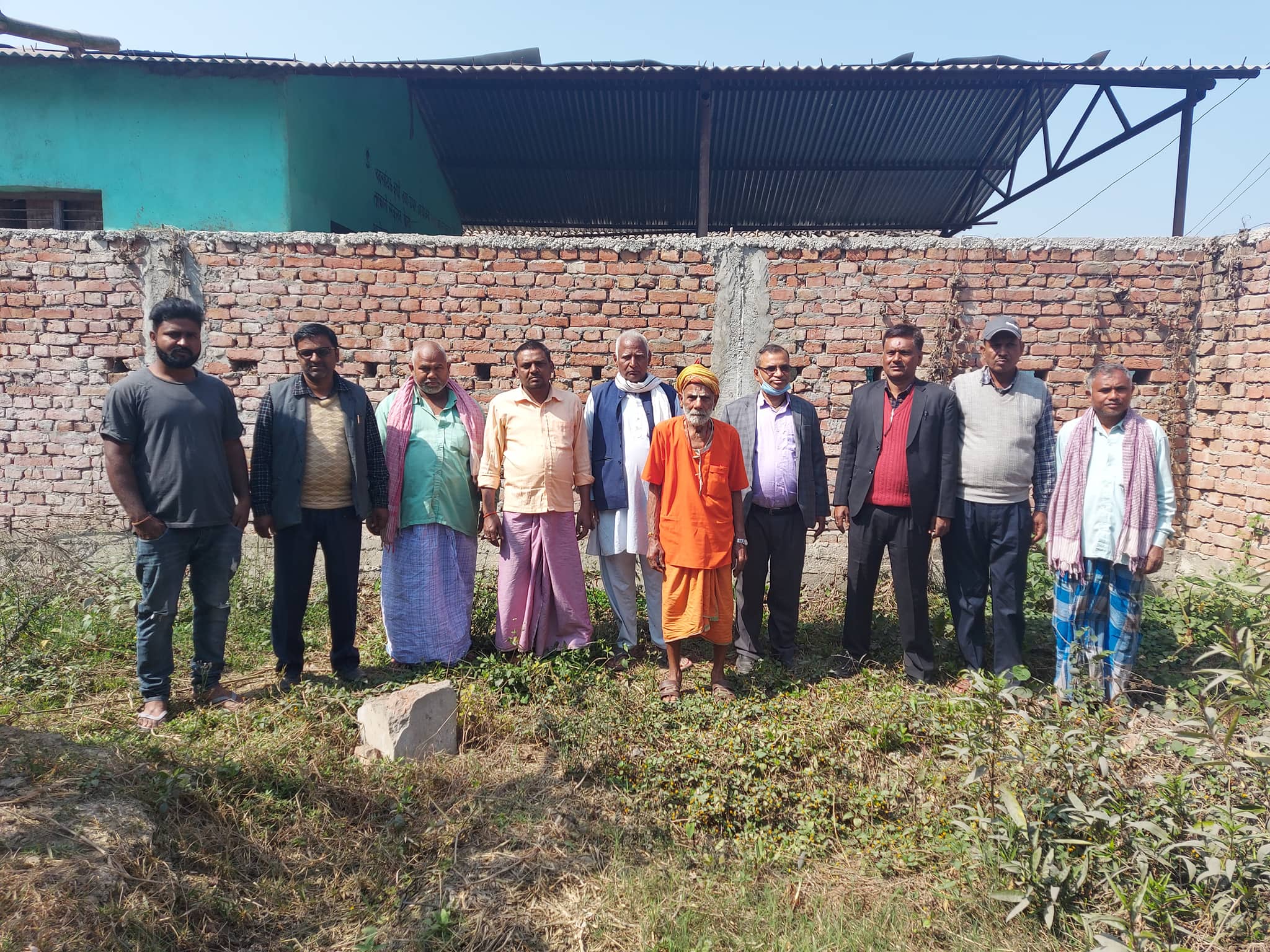 गुजरा ८ मा राम जानकी धर्मशाला निर्माणका लागि स्थलगत अनुगमन