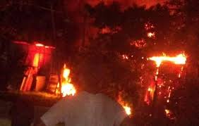 जीतपुर सिमरा उपमहानगरपालिकाको उद्योगमा आगलागी हुदा लाखौको क्षति