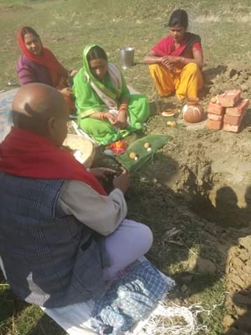 गरुडा नपा ६ पोठीयाहीमा जयसवाल भवनको शिलान्यास