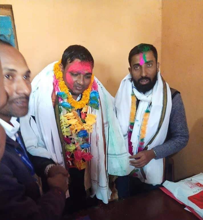 माधवनारायण ६ को वडा सचिव शर्माको सम्मानको साथ गरियो विदाइ