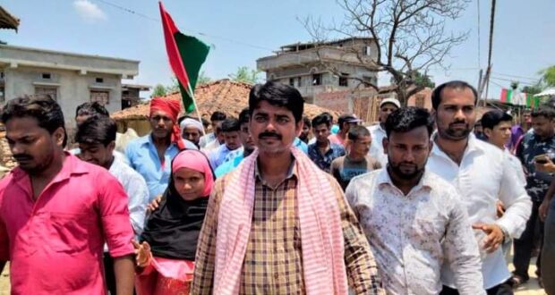 बौधिमाईमा जसपाको मेयर उम्मेदवार राजू यादवलाई जिताउन घरदैलोमा नगरबासीको जनसैलाब