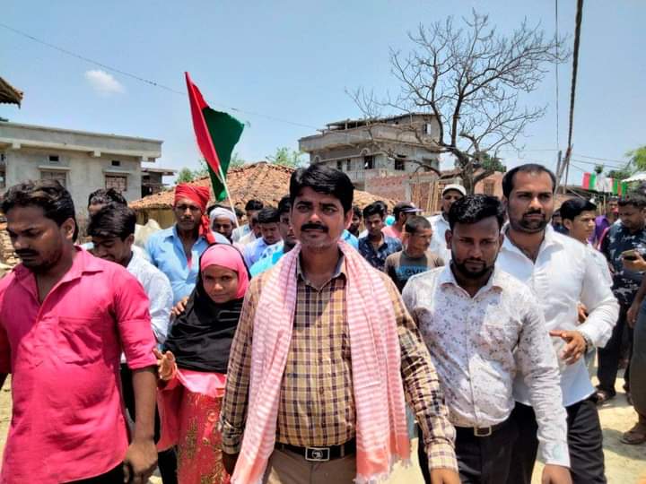 बौधिमाईमा जसपाको मेयर उम्मेदवार राजू यादवलाई जिताउन घरदैलोमा नगरबासीको जनसैलाब