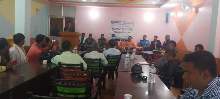 निर्वाचनमा संचारमाध्यमको भूमिका विषयक अभिमुखिकरण कार्यक्रम समपन्न ।