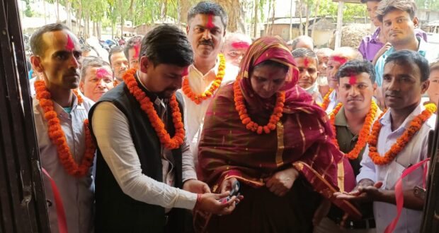 सन्तपुर दाे.काे स्वास्थ्य चाैकिमा जनस्वास्थ्य प्रयोगशाला उद्घाटन ।