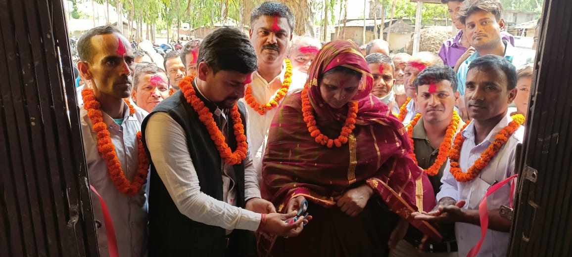 सन्तपुर दाे.काे स्वास्थ्य चाैकिमा जनस्वास्थ्य प्रयोगशाला उद्घाटन ।