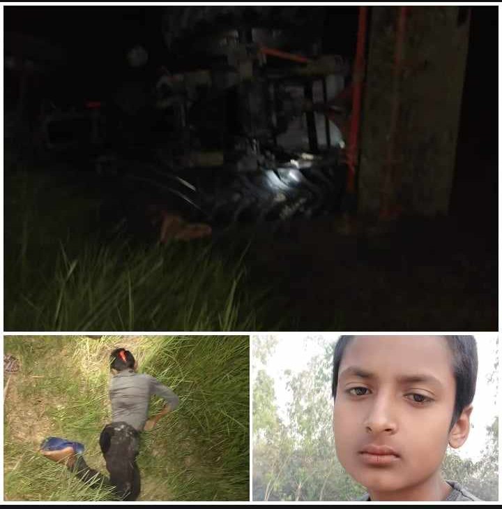 बौधिमाई -३ मटिअर्वामा ट्राक्टर पल्टिदा एक जनाको घनास्थलमै मृत्यु।