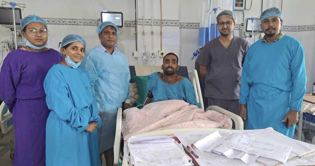 प्रादेशिक अस्पताल गौरद्वारा पहिलो पटक गरिएको लैपरोटॉमी अप्रेशनका बिरामीलाई डिस्चार्ज गरि पठाईयो घर ।