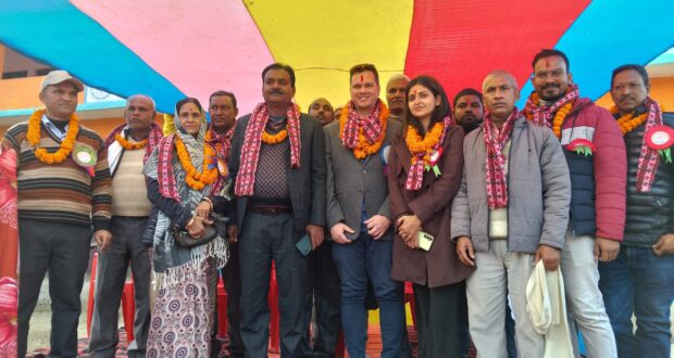 श्री आ.वि. भेडियाहीको दोस्रो तल्ला चारकोठे भवन समुद्घाटन तथा हस्तान्तरण कार्यक्रम सम्पन्न ।