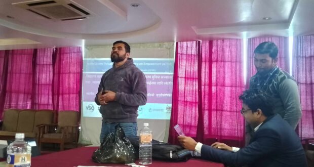 मिसन साक्षर क्लब र घोडी देवि समाज कल्याणलाई आसमान नेपालले तीन -तीन लाख दिने घोषणा ।