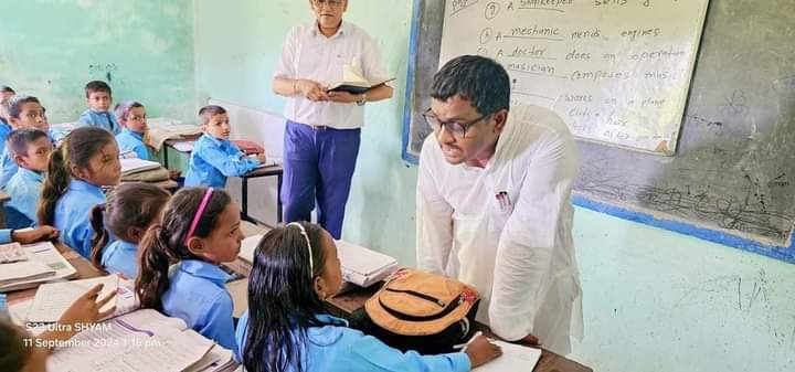 मेयर कुर्मीद्वारा वृन्दावनको सामुदायिक विद्यालयहरुमा छड्के अनुगमन सुरु।