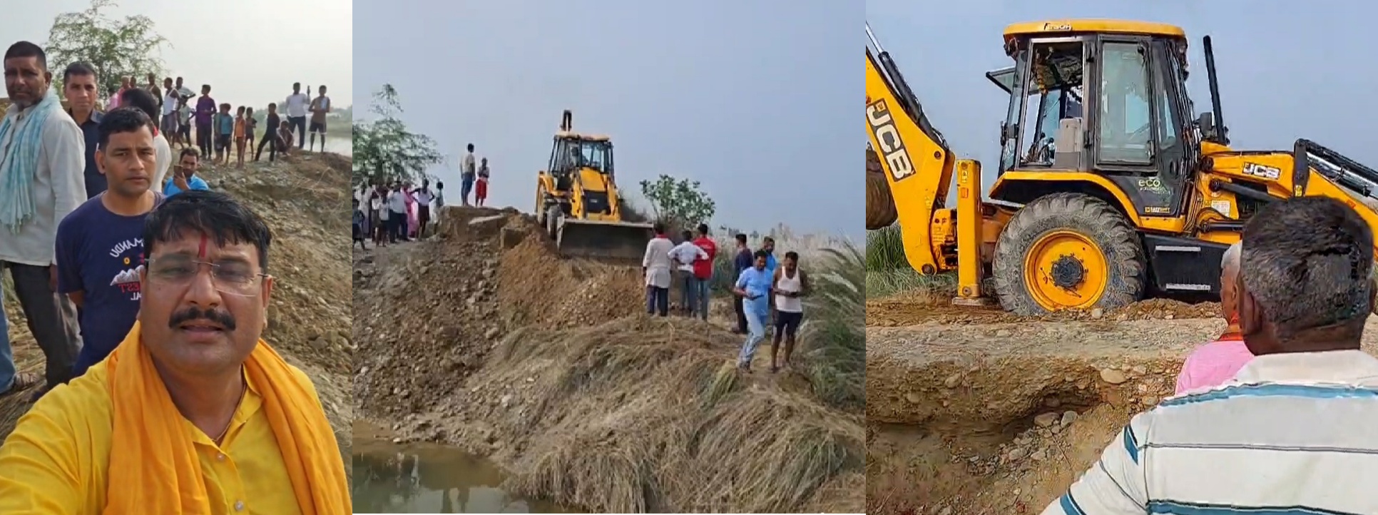 बाढ़ीले भत्काएर अवरोध भएका क्षेत्र भरिका बाटो सुधार गर्न आफु तत्पर-माननीय किरण साह ।