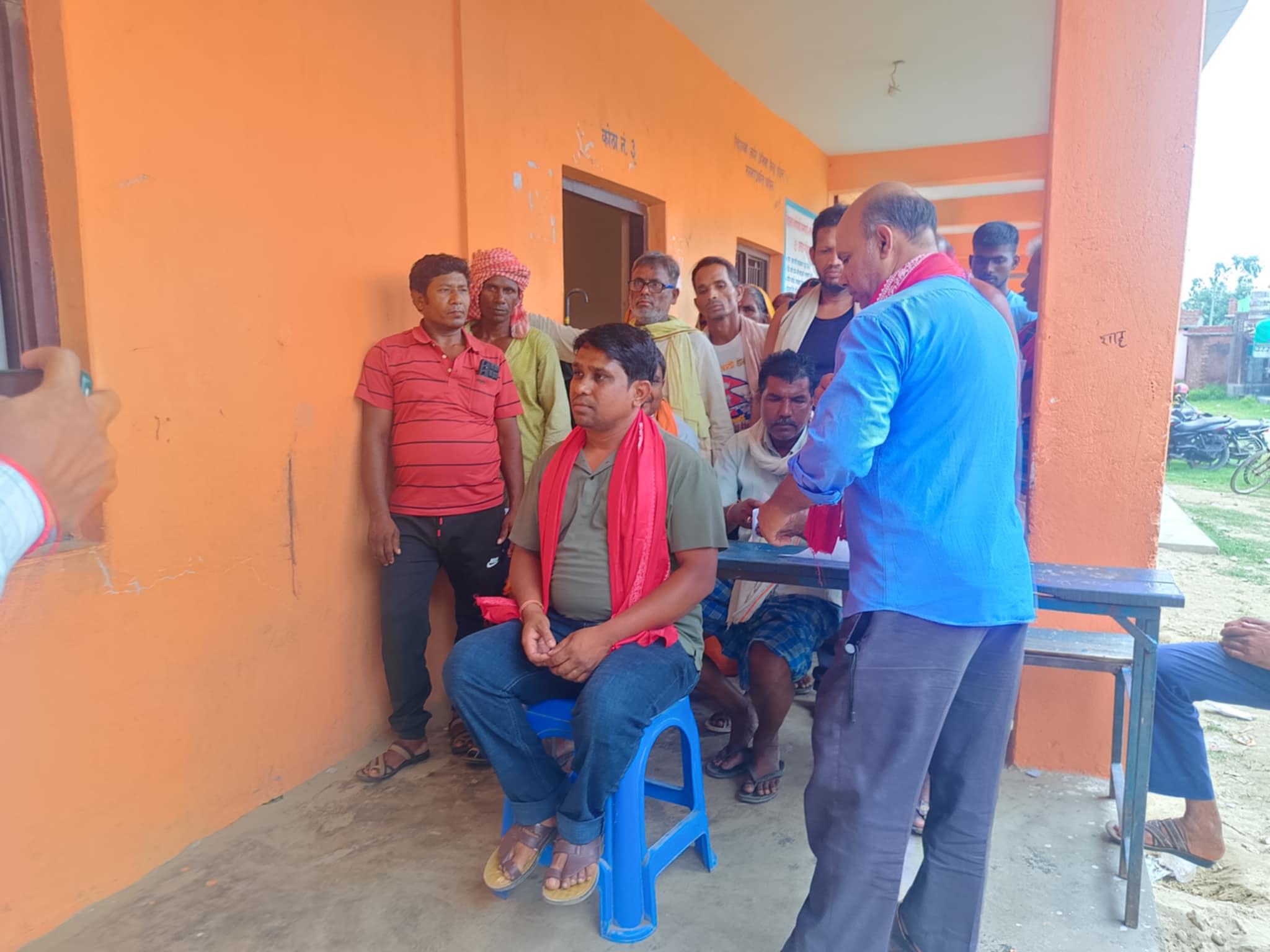 परोहाको श्री अन्होतीलाल मा वि मा नि:शुल्क आँखा शिविर सम्पन्न