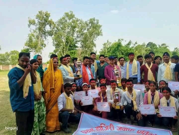 करैयामाई युवा समाजको आयोजनामा प्रथम हाजिरी जवाफ प्रतियोगिता सम्पन्न