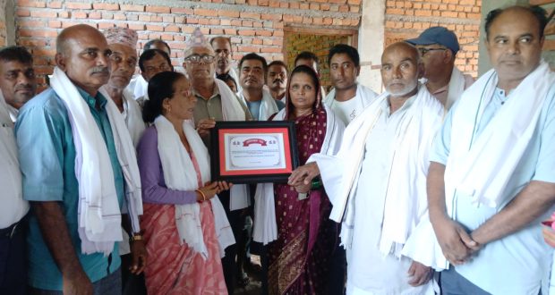 नगरबासीको कार्यमा कार्यवाहक नगर प्रमुख खातुन अग्रसर, नागरिकद्वारा अभिनन्दन तथा सम्मान