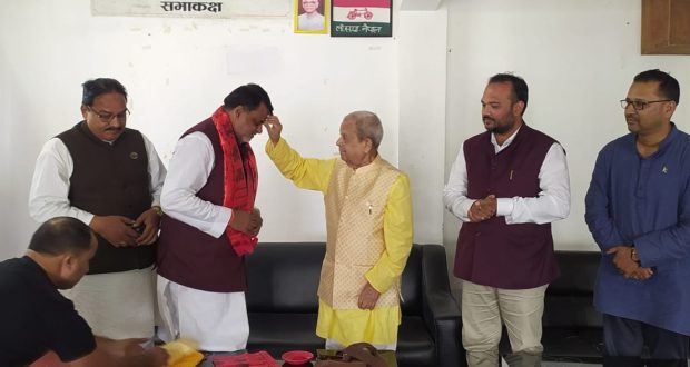 लोसपा नेपालद्वारा मुख्यमन्त्री जितेन्द्र सोनललाई स्वागत तथा सम्मान