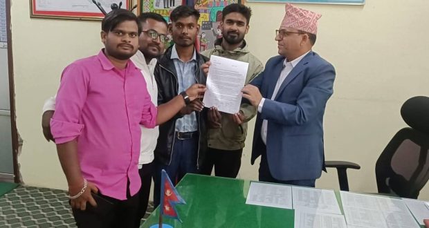 रौतहटमा लागू औषध दुर्व्यसनविरुद्ध युवाहरूको सशक्त पहल, सीडीओलाई ज्ञापनपत्र