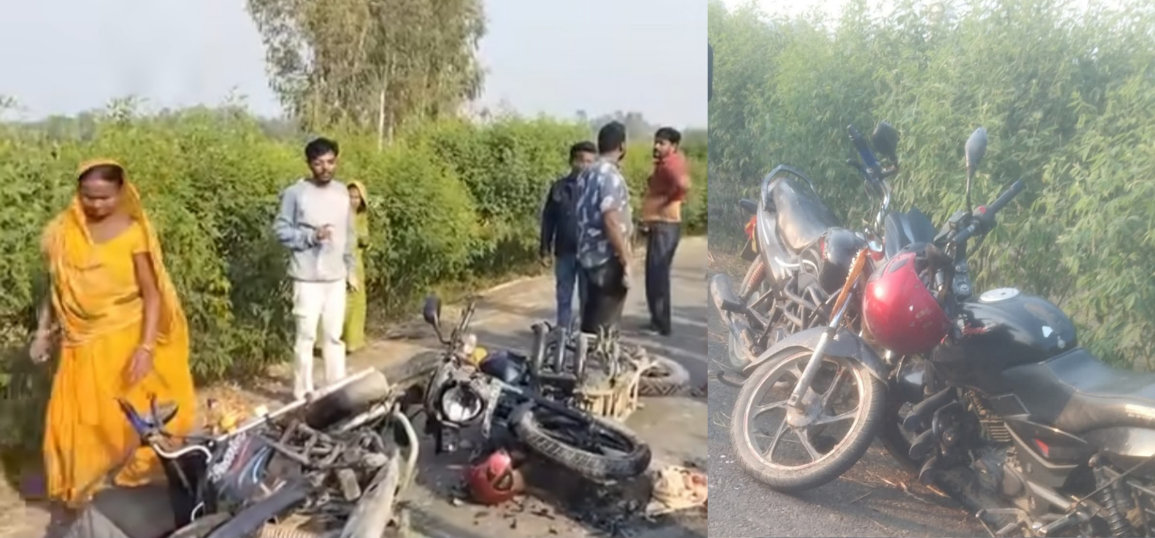 बौधिमाईको मटिअर्वा सडकमा ‘रहर बाली’का कारण दुर्घटना जोखिम बढ्दै, तीन जना घाइतेसमेत