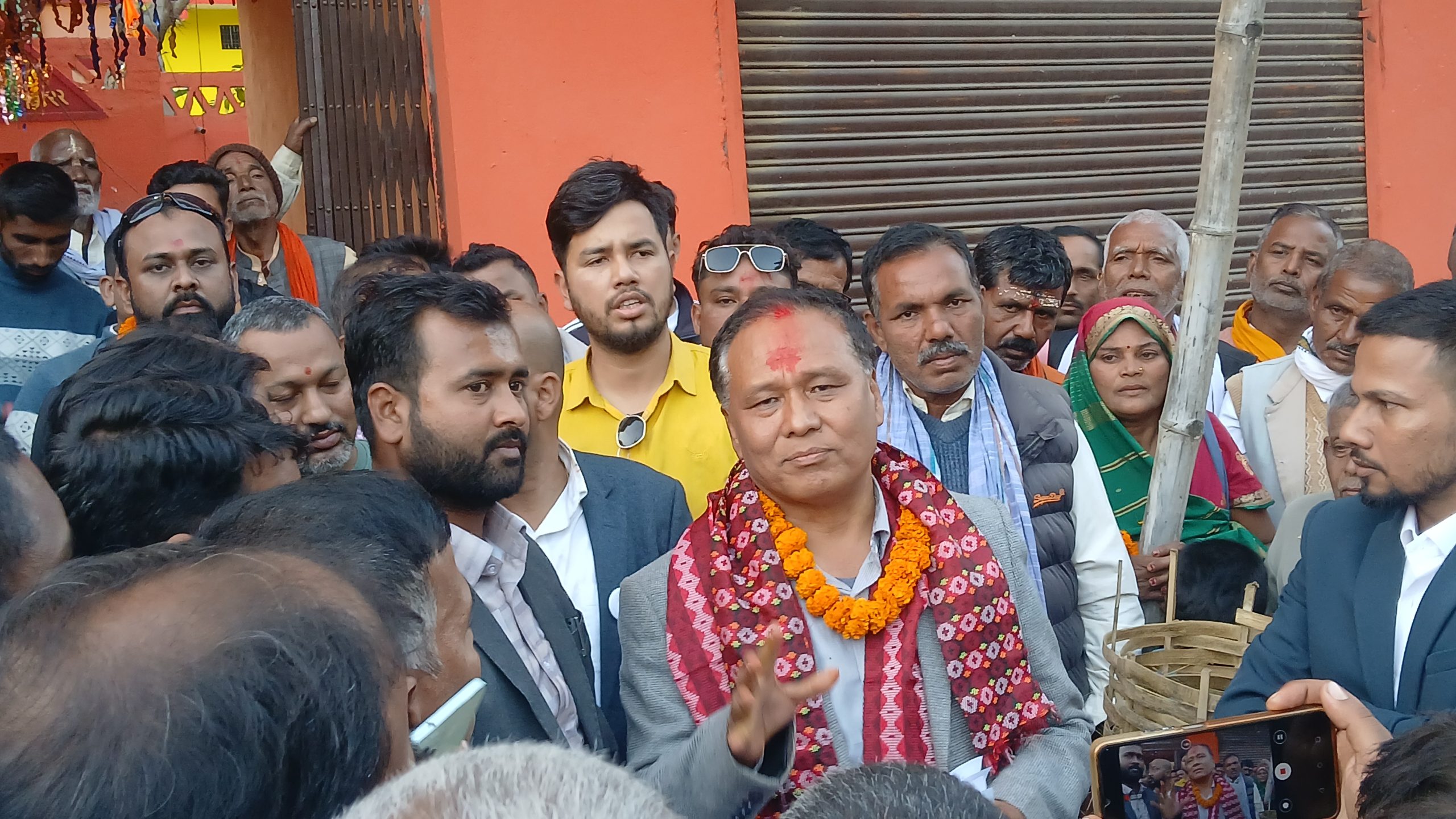 रौतहटको विभिन्न आयोजनाको अनुगमन तथा निरीक्षण गर्दै ऊर्जा, जलस्रोत तथा भौतिक पूर्वाधार मन्त्री कुलमान घिसिङ