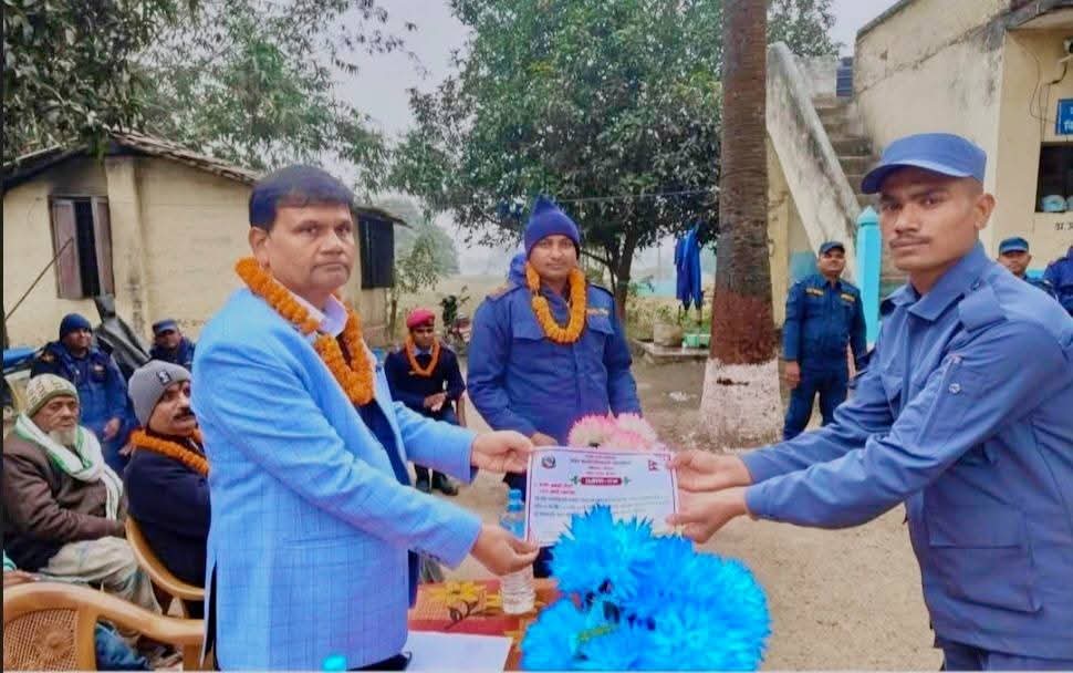 परोहा नगरपालिकामा नगर प्रहरी तालिम सफलतापूर्वक सम्पन्न