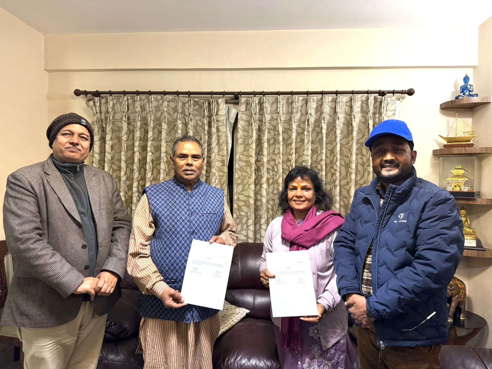 रेणु यादवसहित बहुमत केन्द्रीय सदस्य जसपा नेपालमा समाहित, उपेन्द्र-रेणुबीच ऐतिहासिक एकीकरण