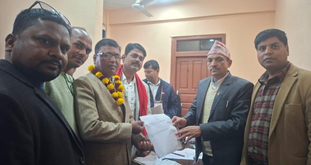 जसपा नेपाल रौतहट क्षेत्र नं. २ का उम्मेदवार राम अशिष राय यादवको मनोनयन दर्ता