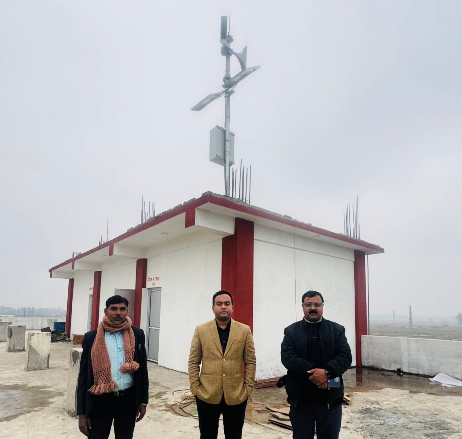 राजपुर नपामा विपद् पूर्वसूचनाका लागि आधुनिक साइरन सेट स्थापना