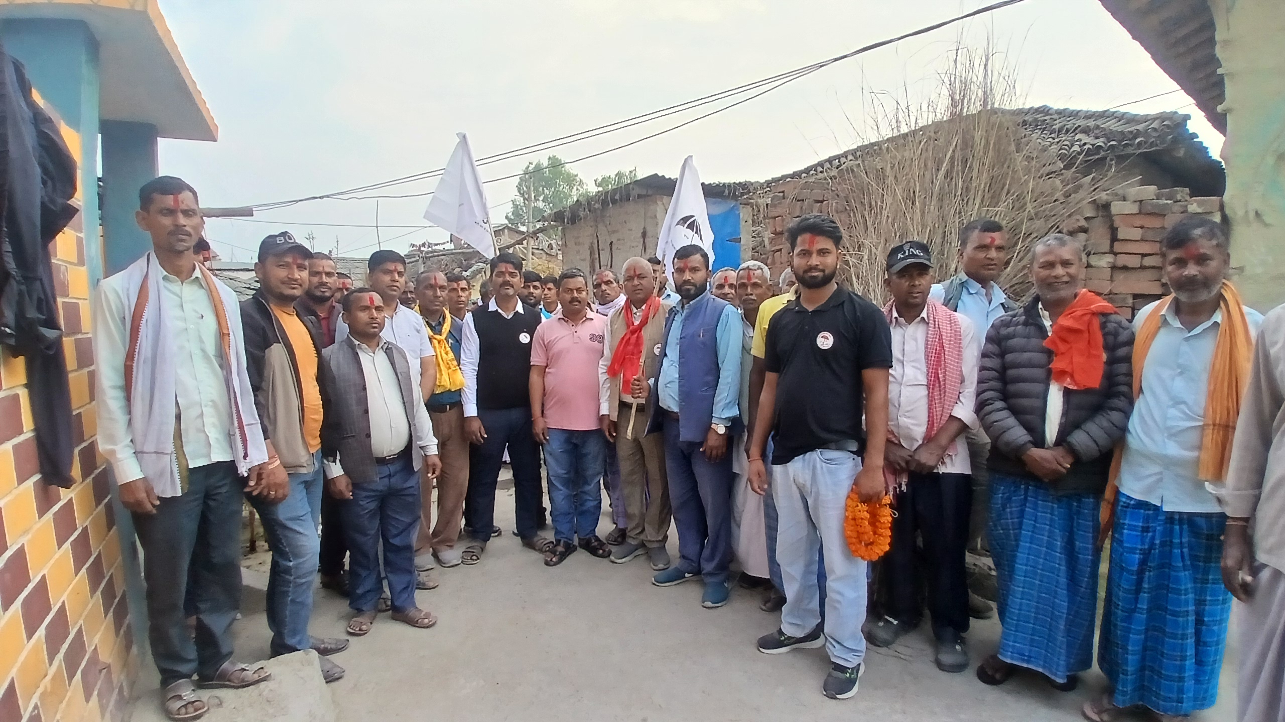 बौधिमाई-२ इनर्वामा जसपा उम्मेदवार रामअशिष यादवको आत्मीय भेटघाट तथा घरदैलो सम्पन्न