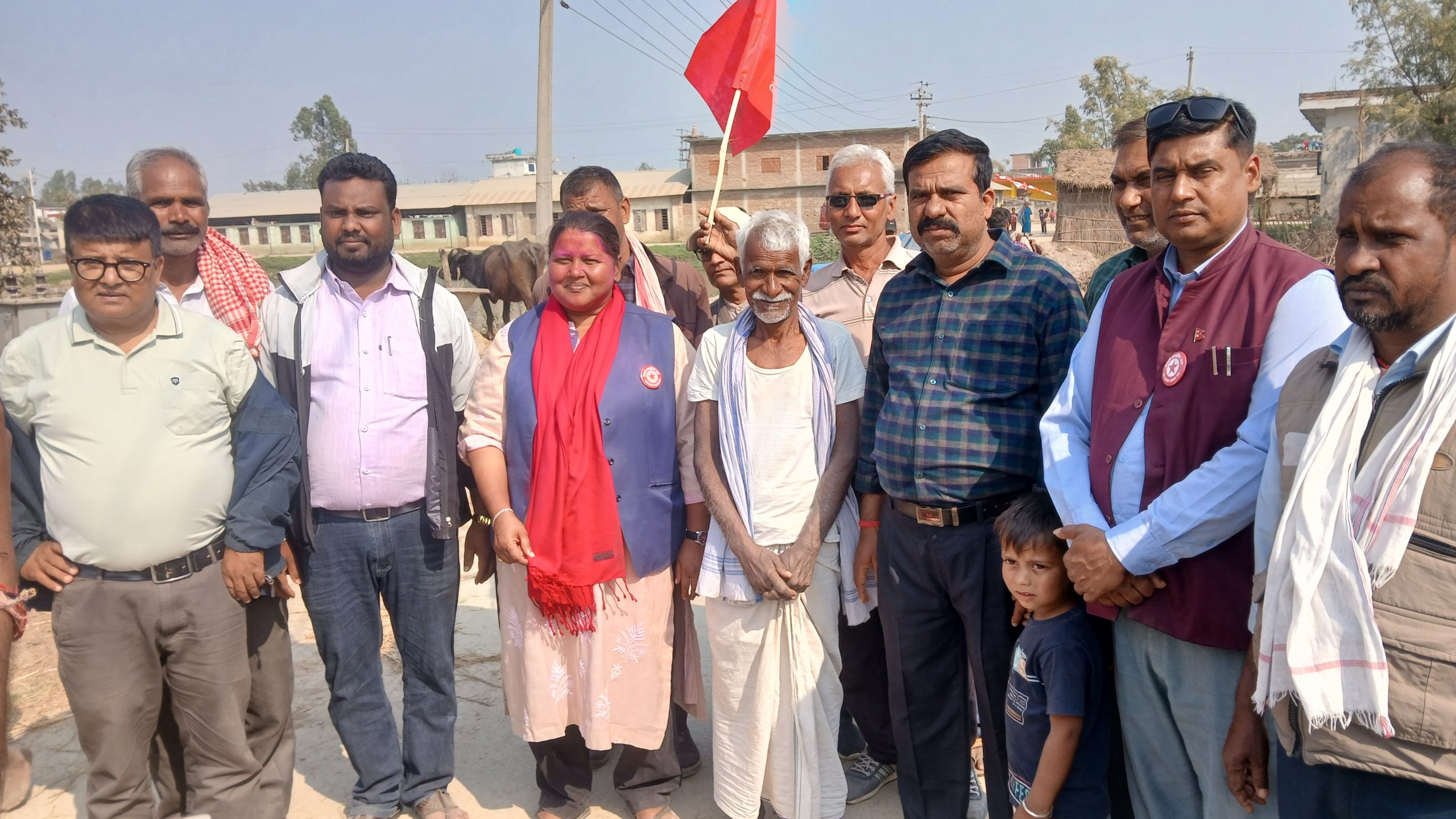 रौतहट-३ मा तारा छापको मेवा र टेंग्राहा घरदैलो तीव्र : पेटभर्वामा उम्मेदवार पूनम यादवद्वारा जनताको गुनासो सुन्ने अभियान