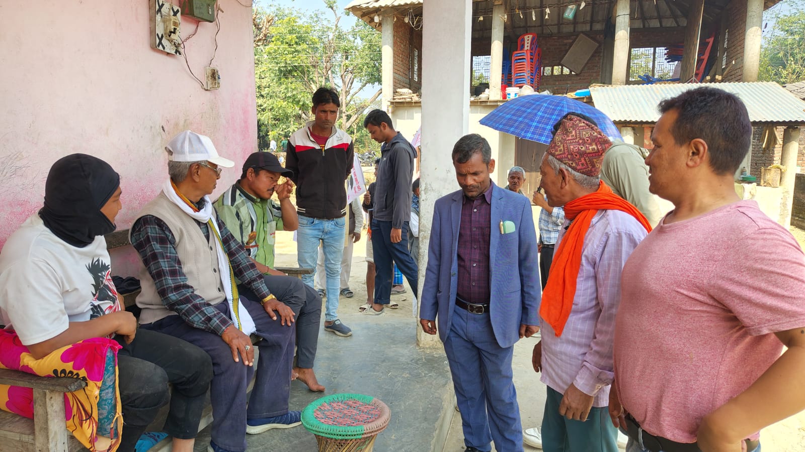 जंगलसहिया,सिमरीमा पहाडी समुदायको उत्साह: गोविन्द चौधरीलाई बलियो जनाधार