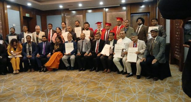 नयाँ दिल्लीमा साउथ एशियन हिरो एवार्ड-२०२६ बाट दर्जनौ पत्रकार सम्मानित