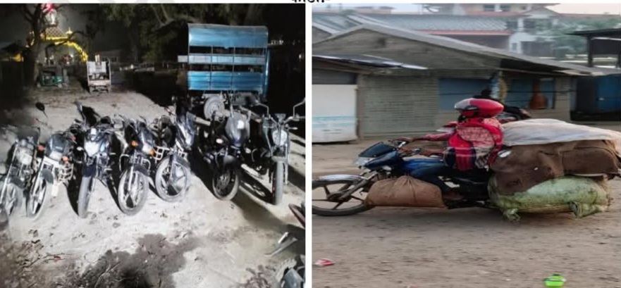 भन्सार छलिको सामानसहित मोटरसाइकल नियन्त्रणमा, १२ लाखभन्दा बढीको सामान गौर भन्सार बुझाइयो