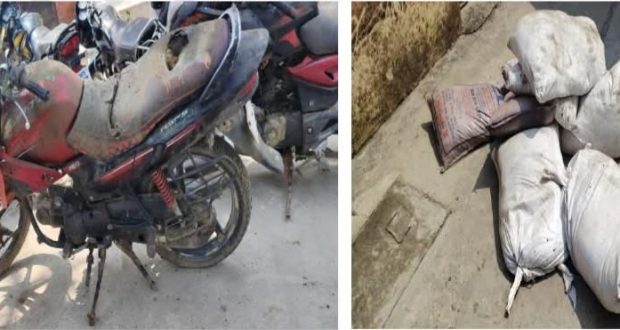 भन्सार छलिको सामानसहित मोटरसाइकल बुझाइयो गौर भन्सार