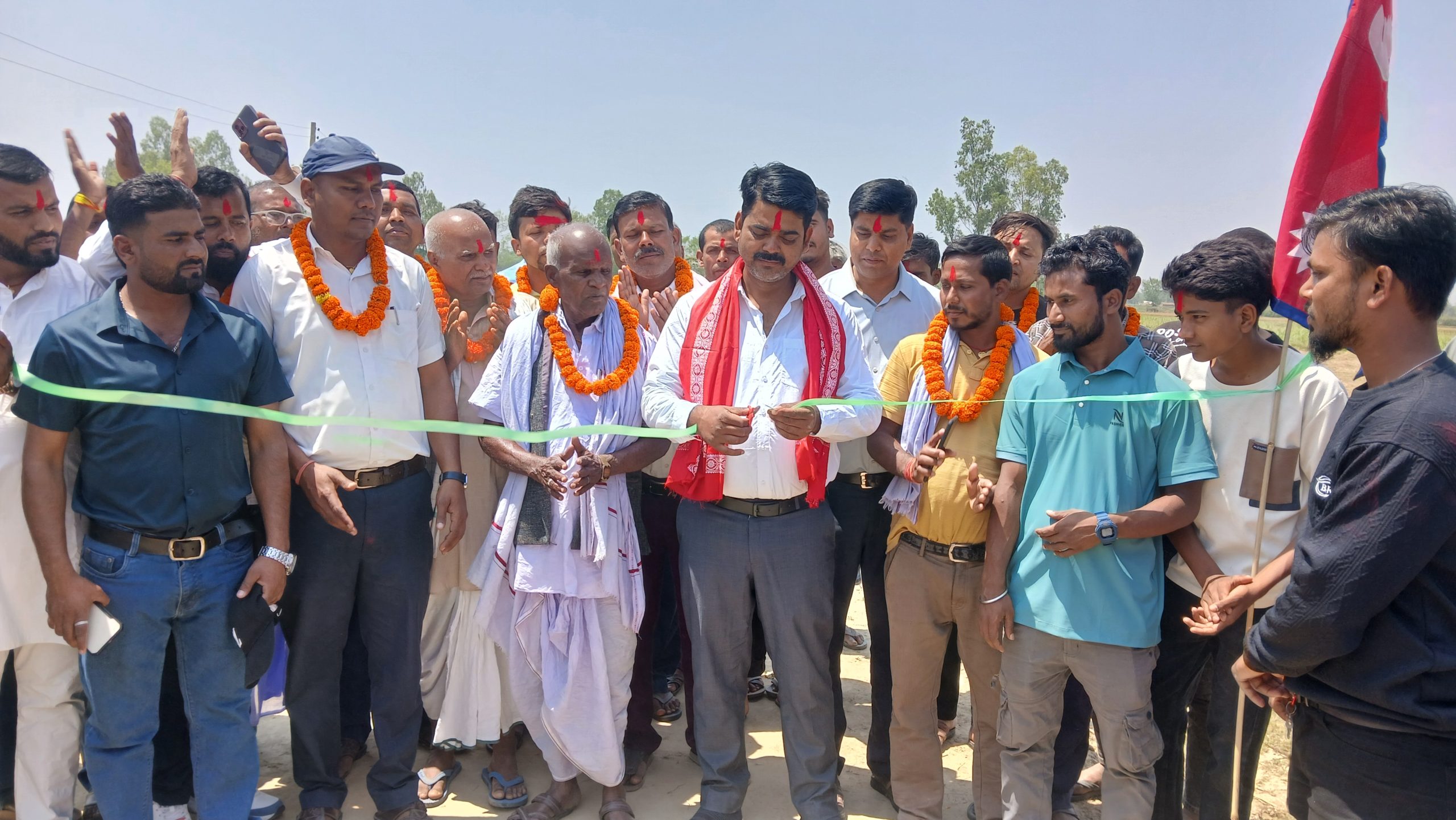 अजगैबी कप टी-२० क्रिकेट प्रतियोगिता सुरु, पूर्व नगर प्रमुख यादवद्वारा उद्घाटन