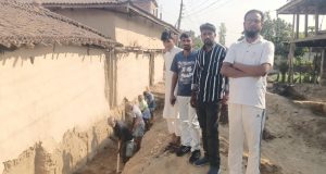 स्थानीयको पहल तथा नगर प्रमुखको सक्रियताले गुजरा-३ बलुआ टोलमा नाला निर्माण सुरु