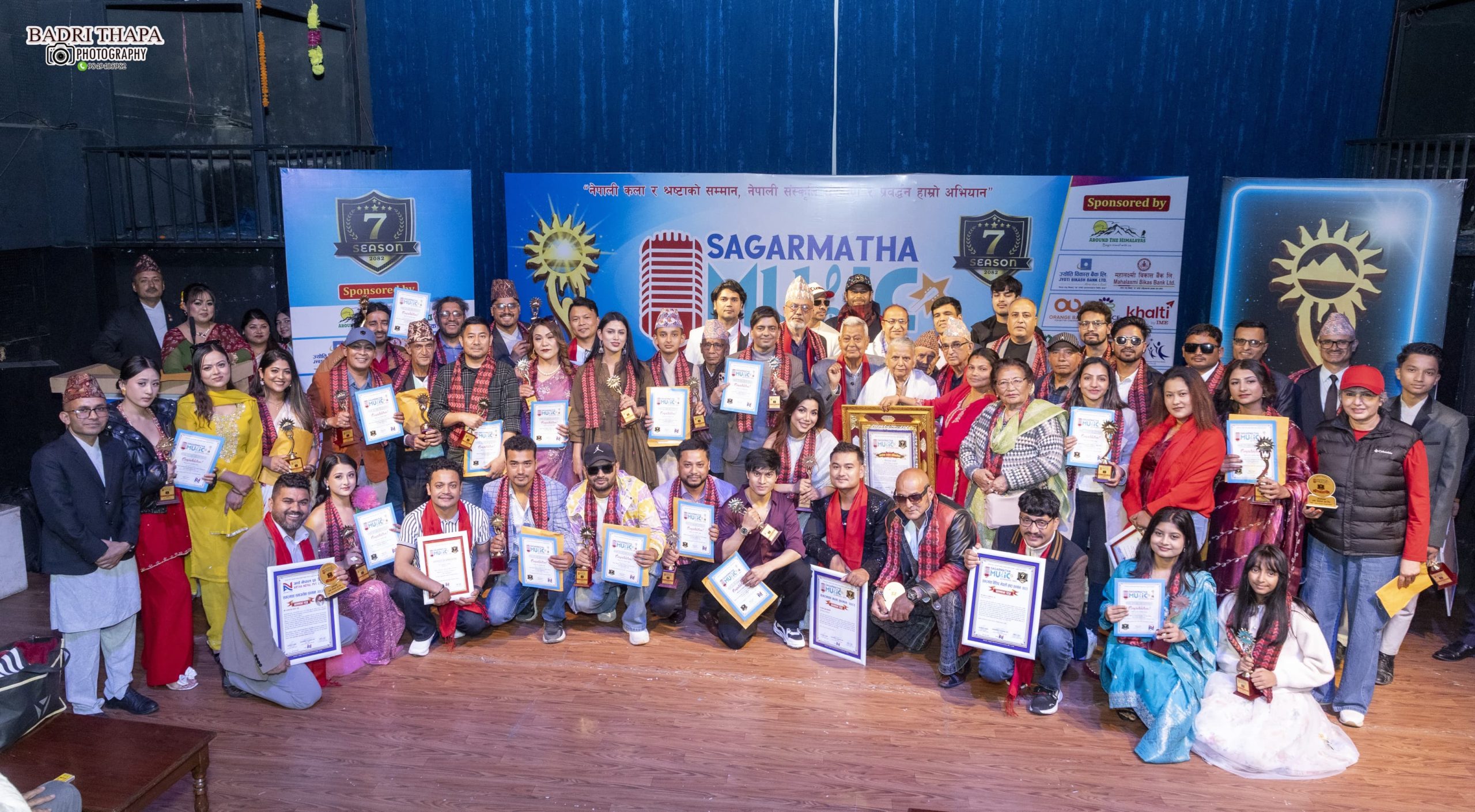 Choreographer Ashwini Kant Jha Honored with Sagarmatha Art Samman